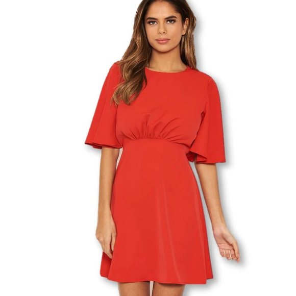 AX Paris Dresses Ax Paris Womens Gathered Waist Skater Dress Poshmark